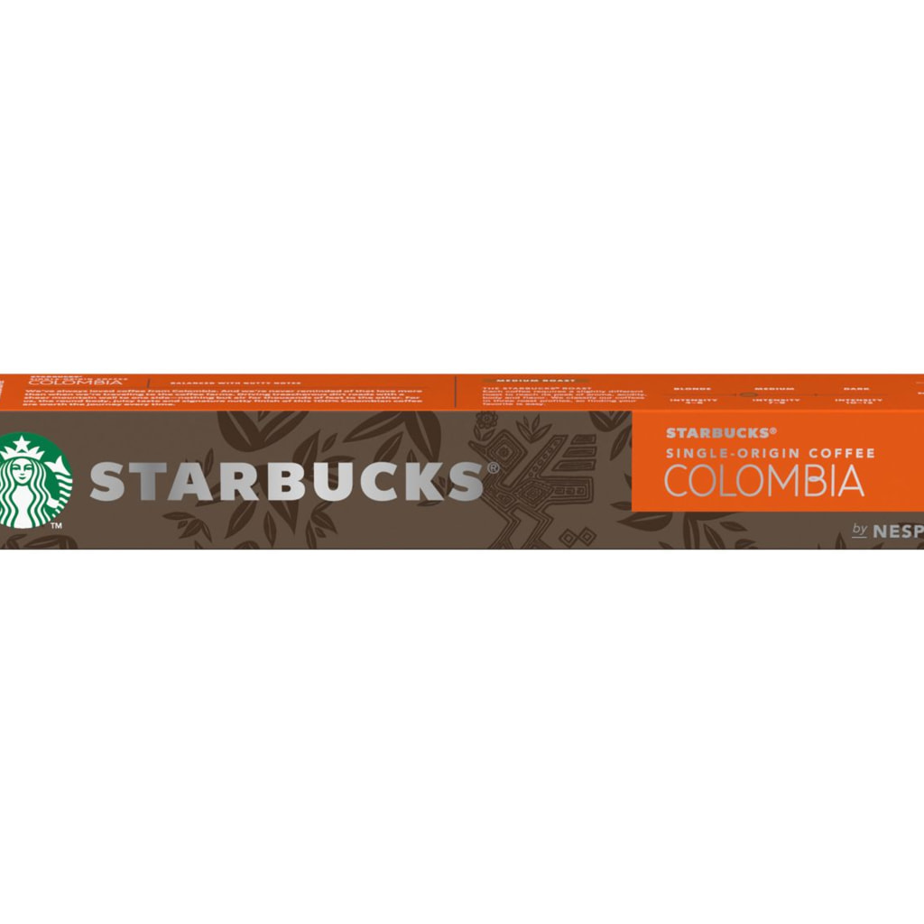 Starbucks By Nespresso Colombia Coffee Pods - 10pack