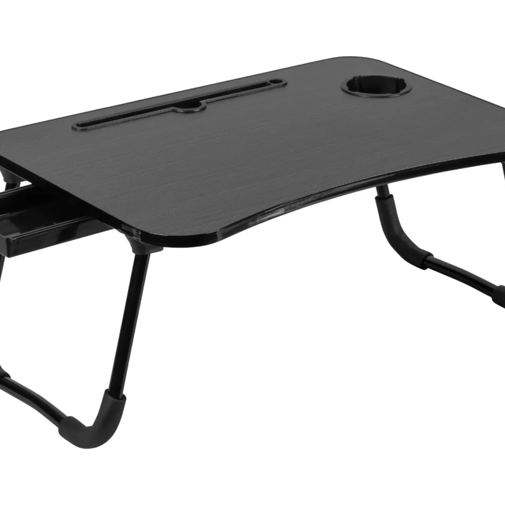 Black Laptop Table