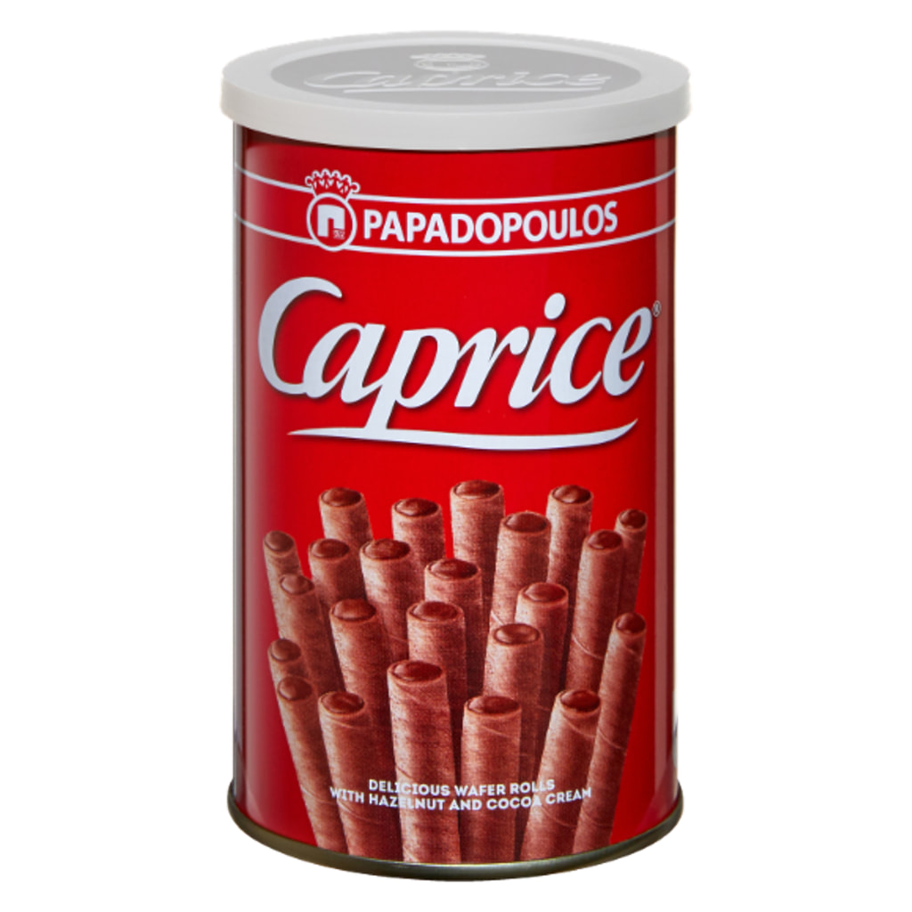 - - Caprice Papadopoulos Wafer Rolls