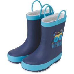 Kids' Lined Tractor Wellingtons