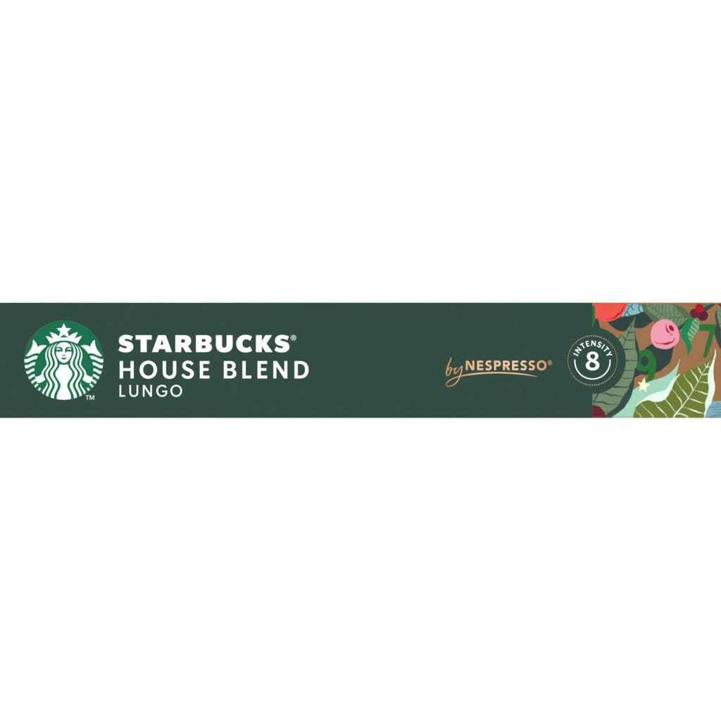 Starbucks By Nespresso House Blend Coffee Pods 10pack