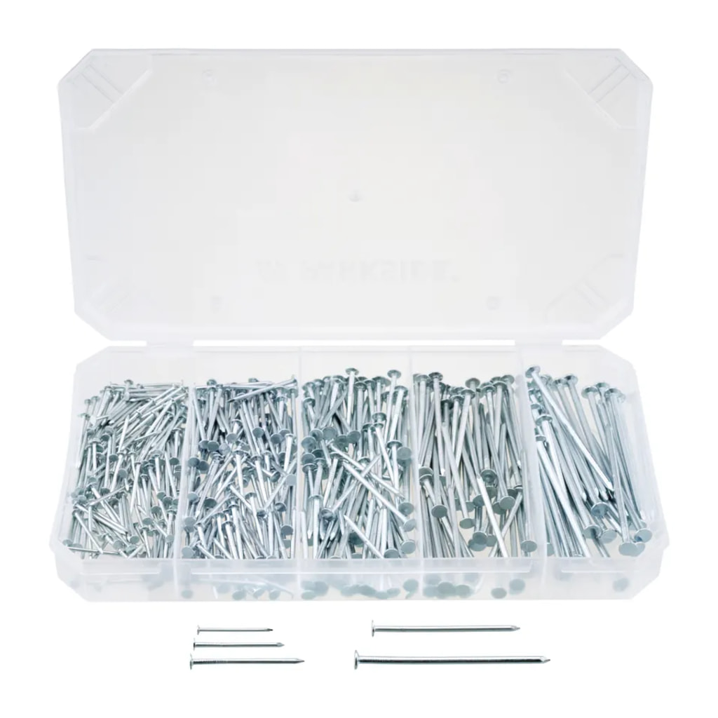 Assorted Nails - 457 Pieces
