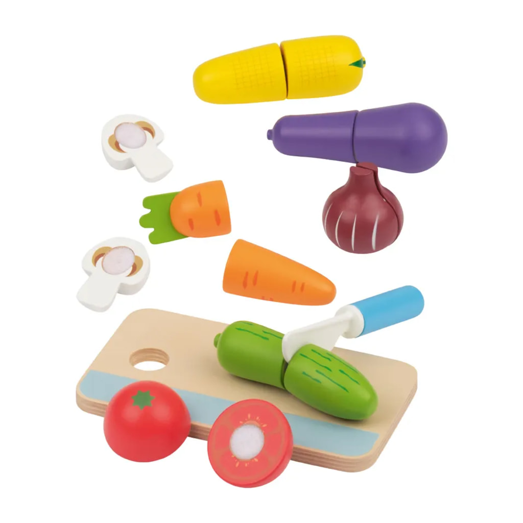 Vegetable Play Set - 16 Pieces