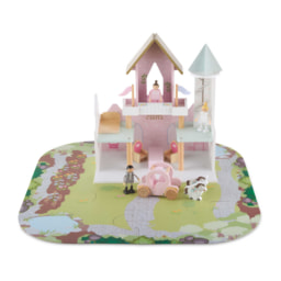 Little Town Wooden Castle Set