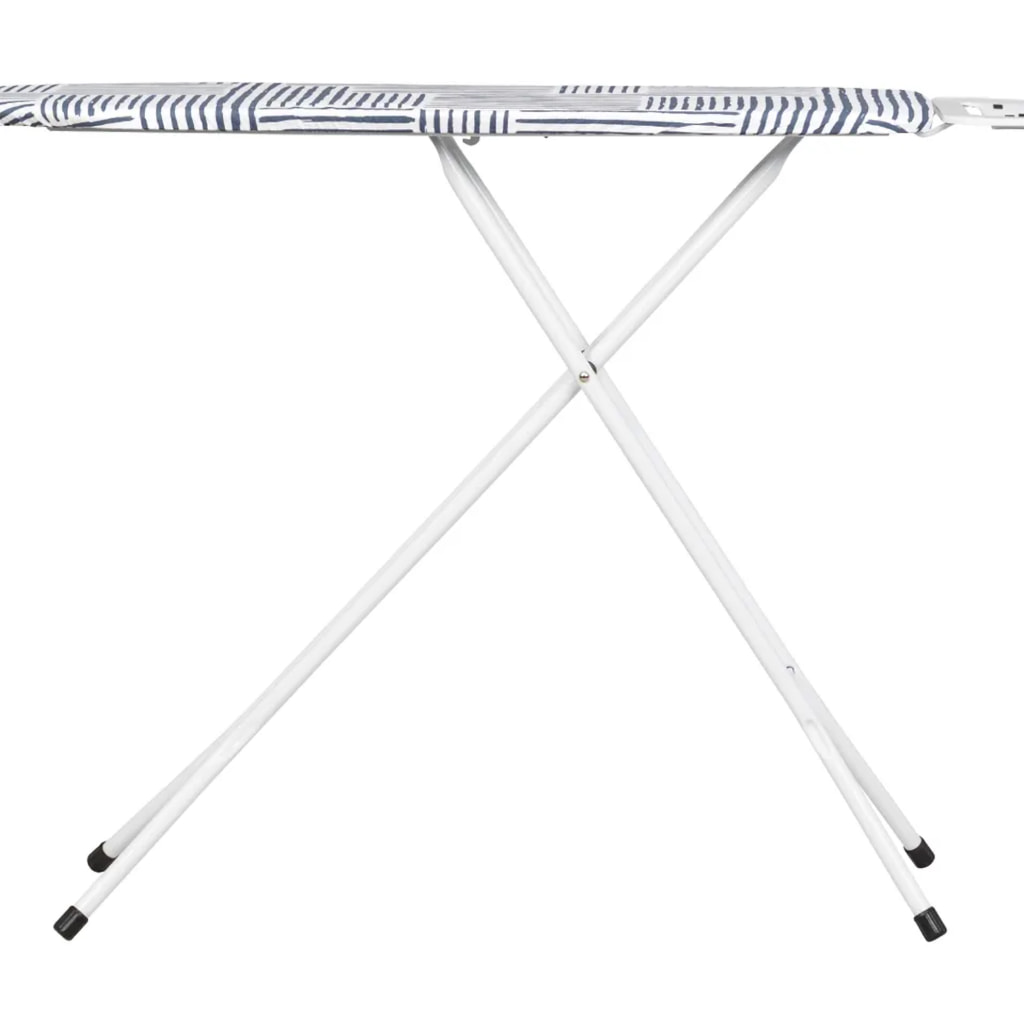 Ironing Board With Blue & White Striped Cover