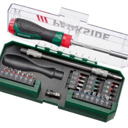 Parkside - Ratchet Screwdriver & Bit Set - 43 Pieces