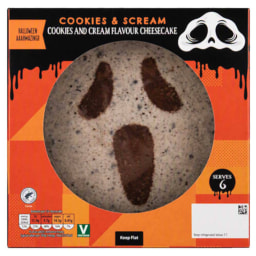 Cookies and Scream Halloween Cheesecake