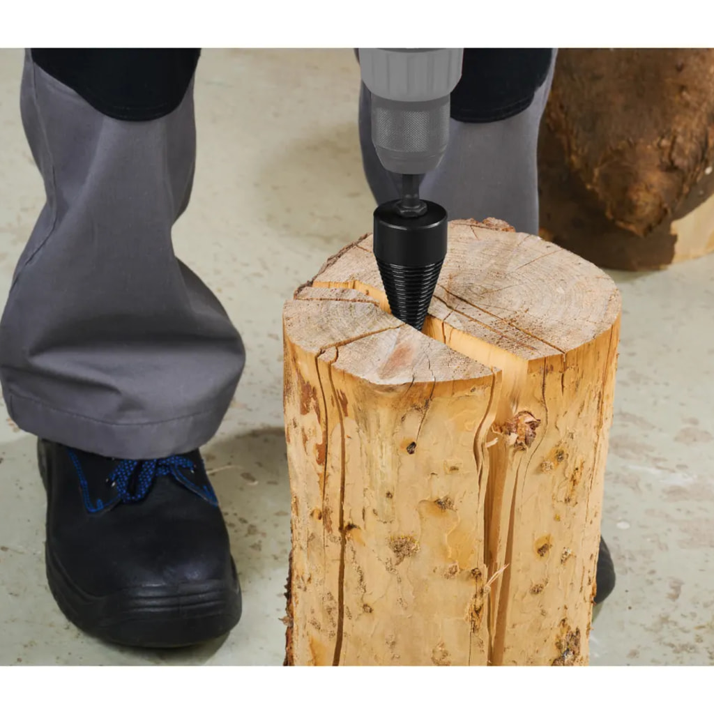 Wood Splitting Drill Bits - 4 Pieces