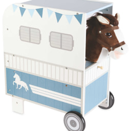 Little Town Wooden Horse Box