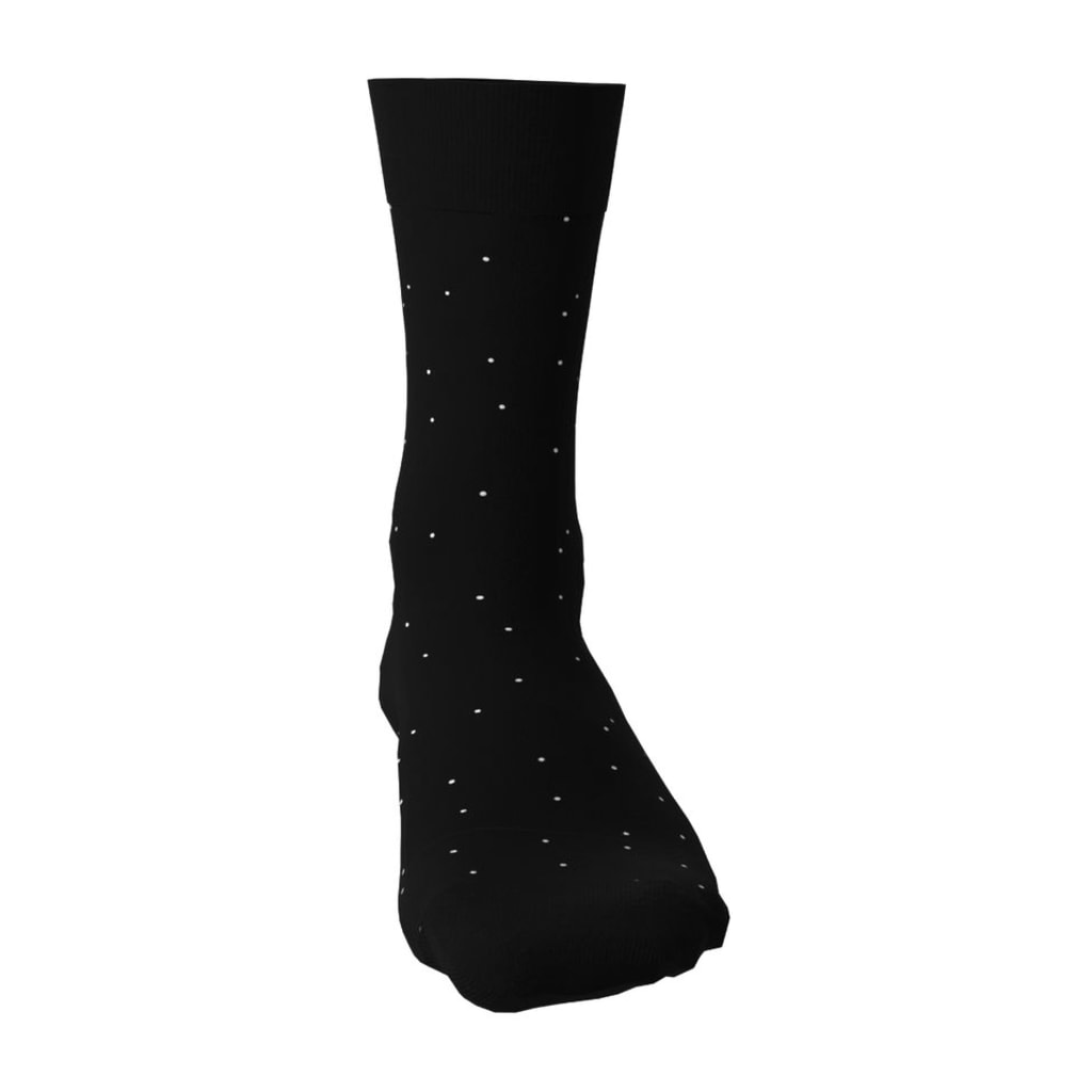 Adults’ Socks With Astronaut and Polka Dot Pattern - 2 Pairs