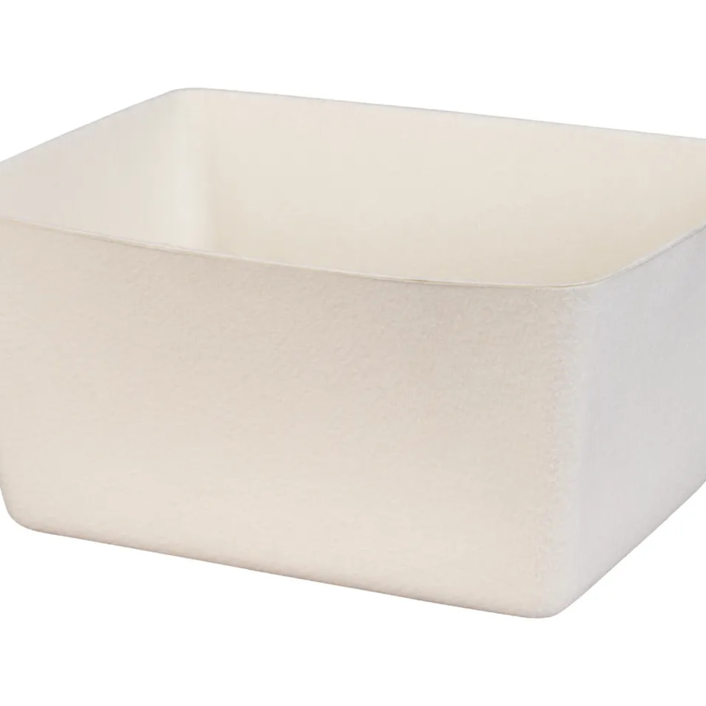 LIVARNO - Felt Storage Basket - Beige