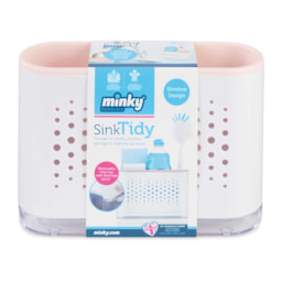 Minky Pink Sink Tidy