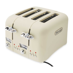 Beige De'Longhi Argento Toaster