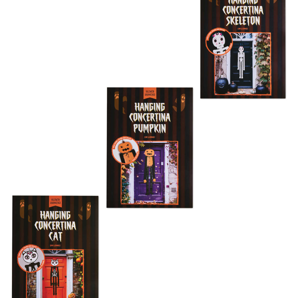 Halloween Paper Hanger Characters