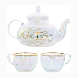 Root 7 Gin Teapot & Tea Cups Set