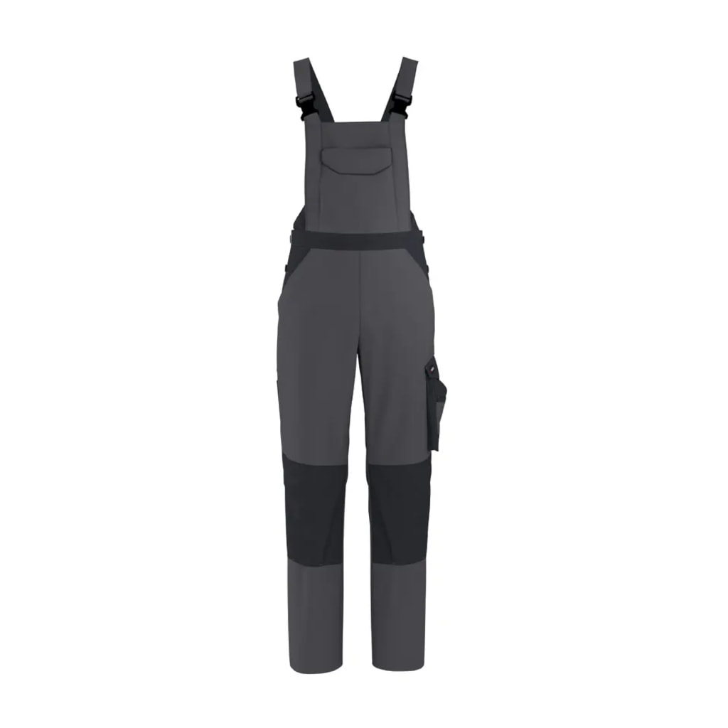 Men’s Grey Work Dungarees