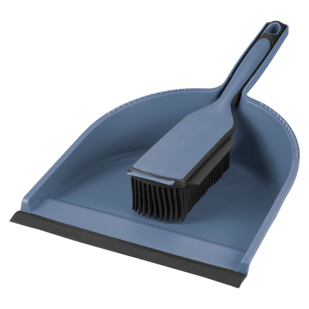 W5 - Blue Dustpan and Brush Set