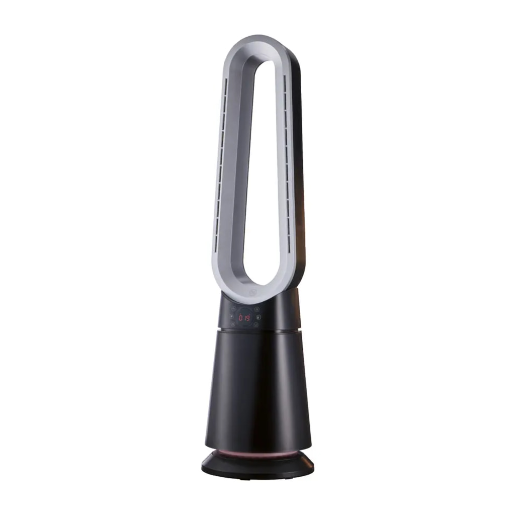 TRONIC - Bladeless Fan Heater - Black
