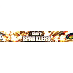 STANDARD FIREWORKS - Giant Sparklers - 10 Pack