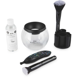 Speckle Makeup Brush & Cleaner Set