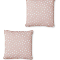 Outdoor Pink Dot Cushions 2 Pack