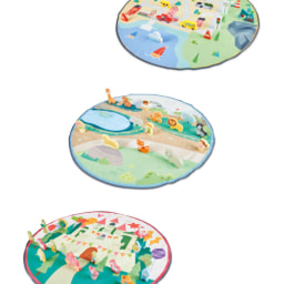 Little Town Wooden Playmat Sets