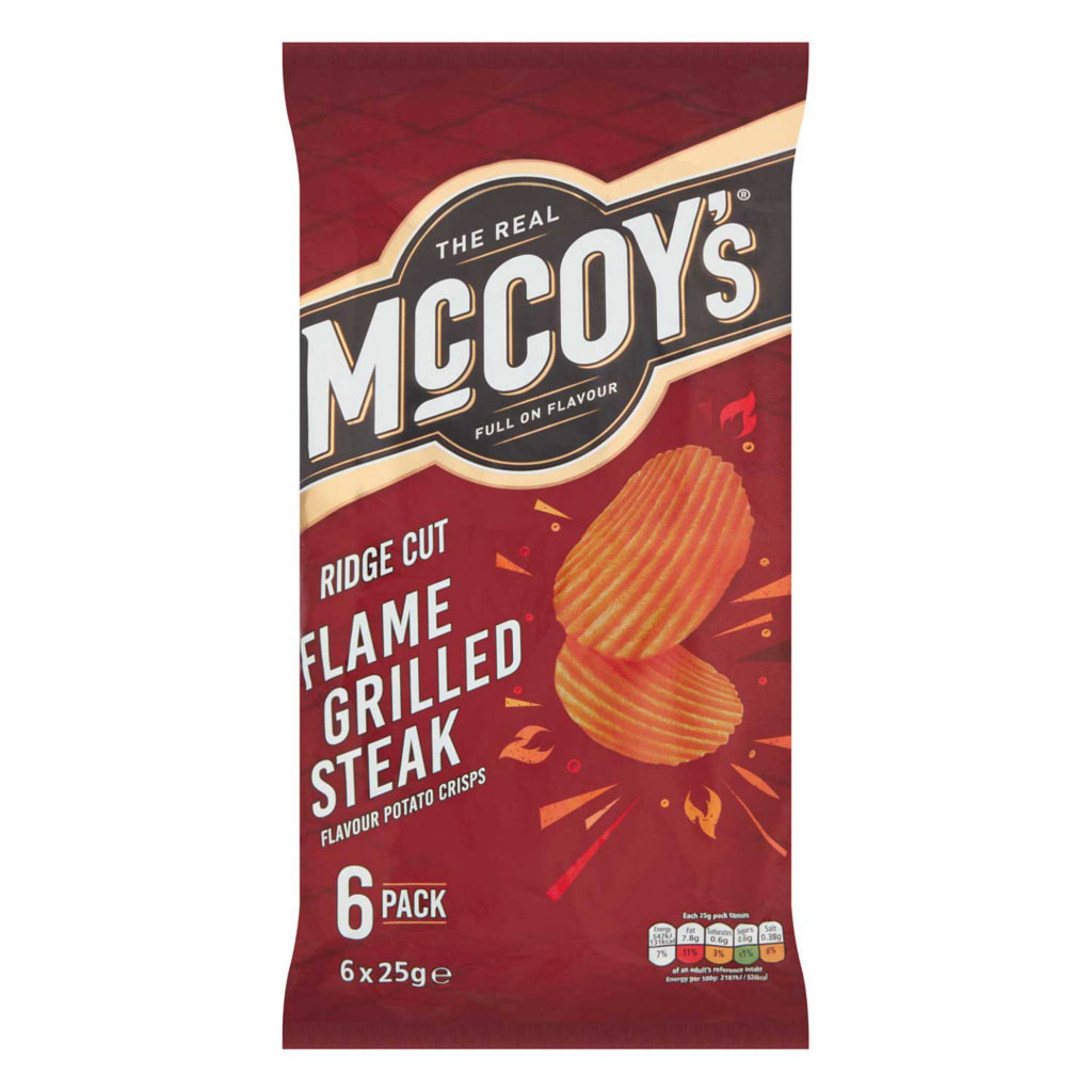 Flame Grilles Ridge Cut Crisps