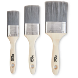 Deco Style Oval Sash Brushes