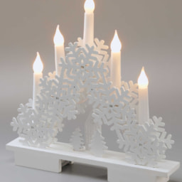 Snowflake Light Up Candle Arch