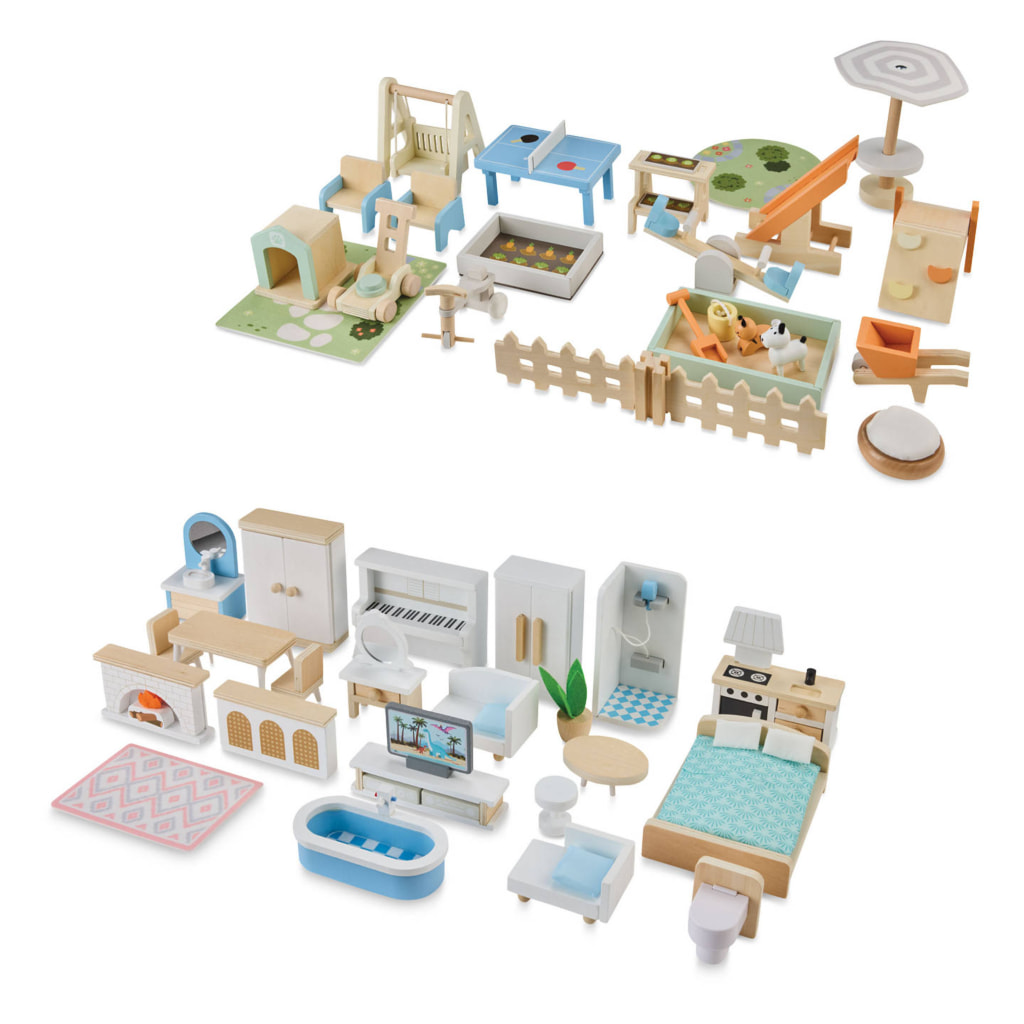 Wooden Doll's House Furniture