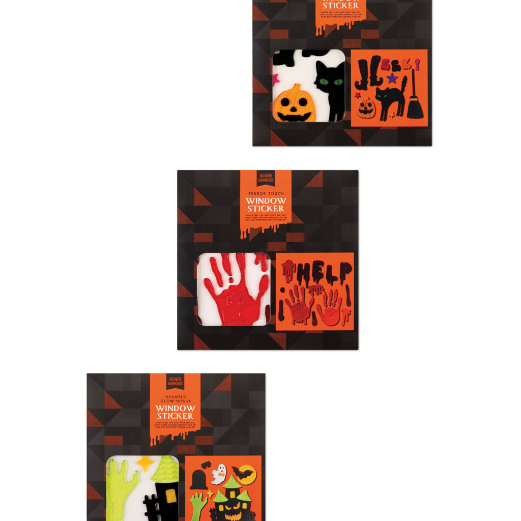 Halloween Window Stickers