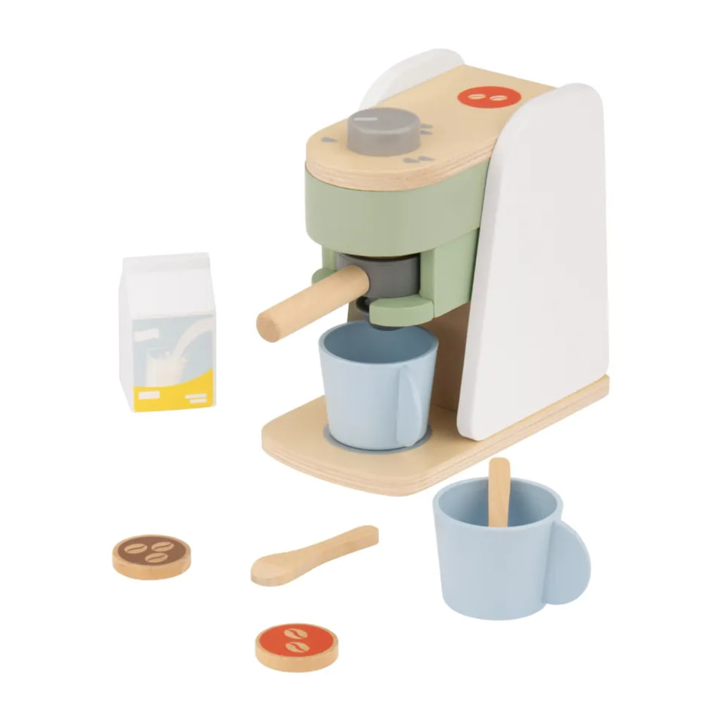 Coffee Machine Play Set - 9 Pieces