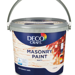 Deco Craft Cream Masonry Paint
