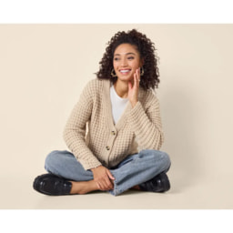 Ladies’ Beige Cardigan