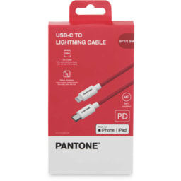 Pantone Lightning to Type-C Cable