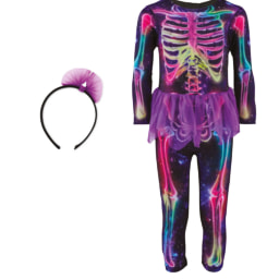 Pink Skeleton Halloween Costume