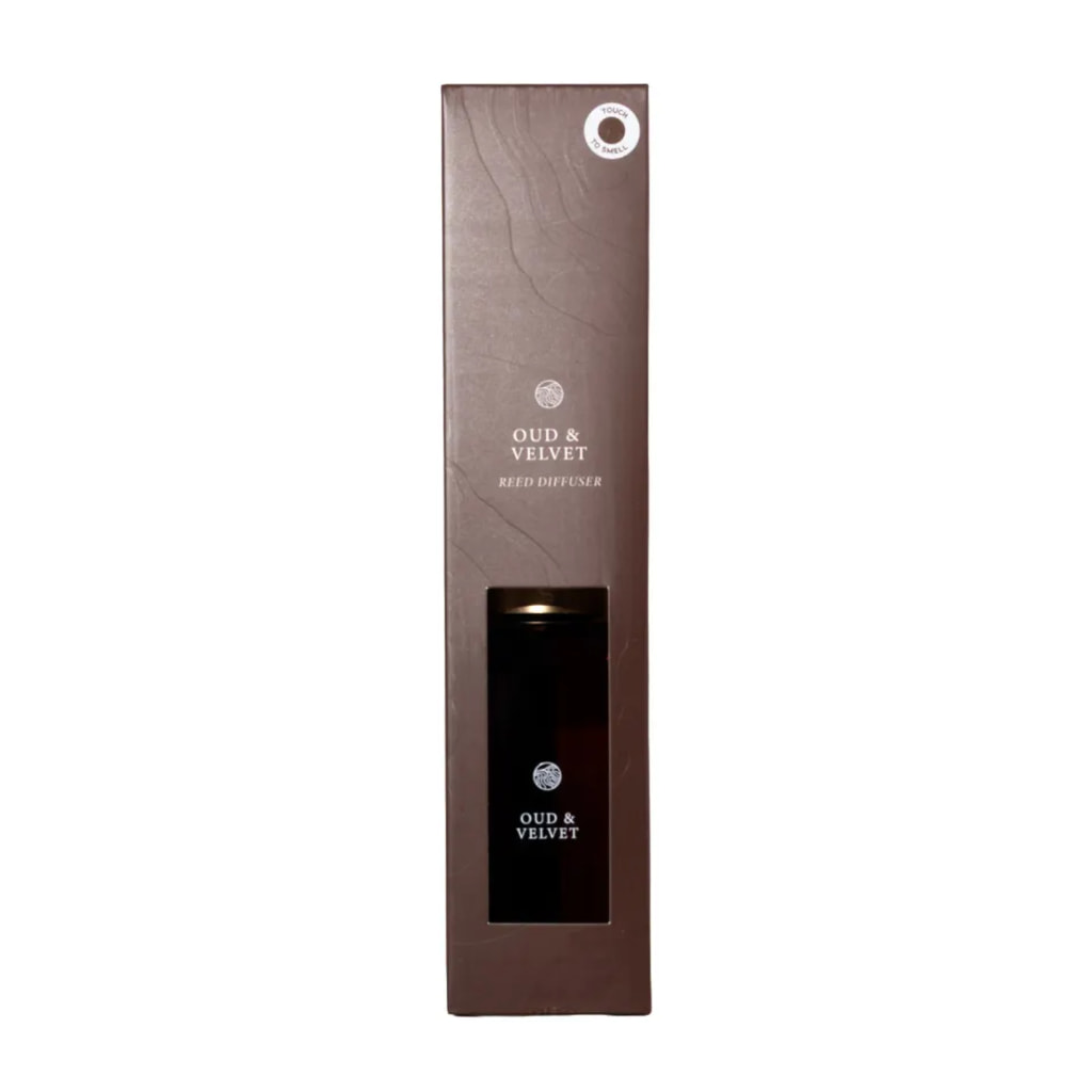 Oud and Velvet Centrepiece Reed Diffuser