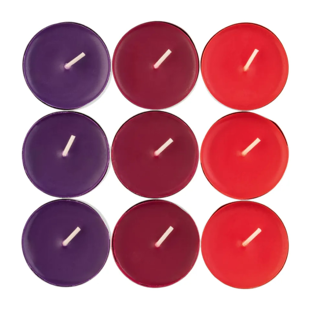 Cherry Scented Tealights - 18 Pack