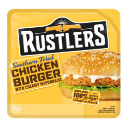 Rustlers Southern Fried Chicken Burger