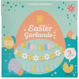 Easter Paper Garland 3 Pack