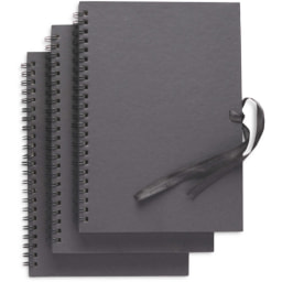 Script Black A5 Ringbound Sketchbook