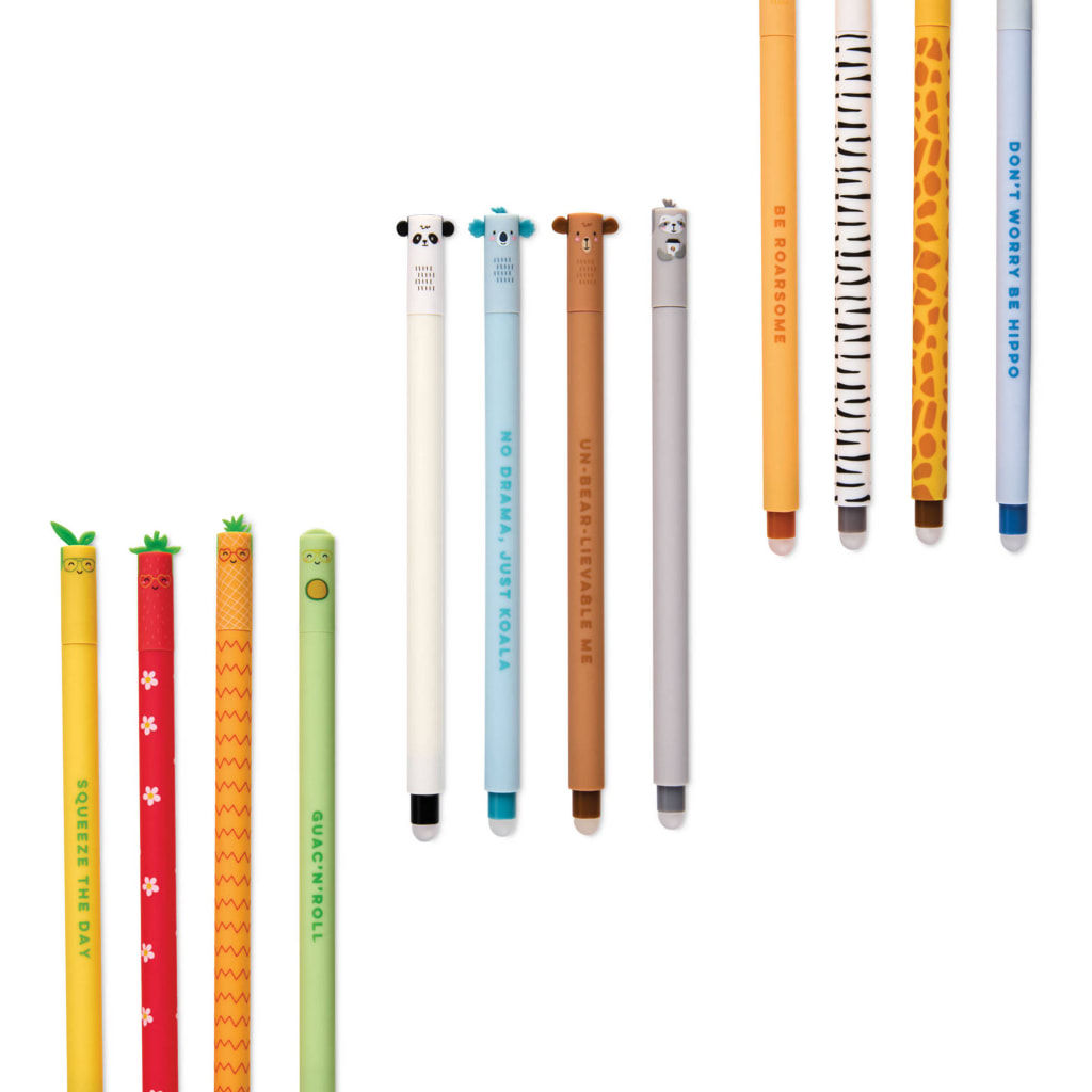 Erasable Animal Pens/Highlighters