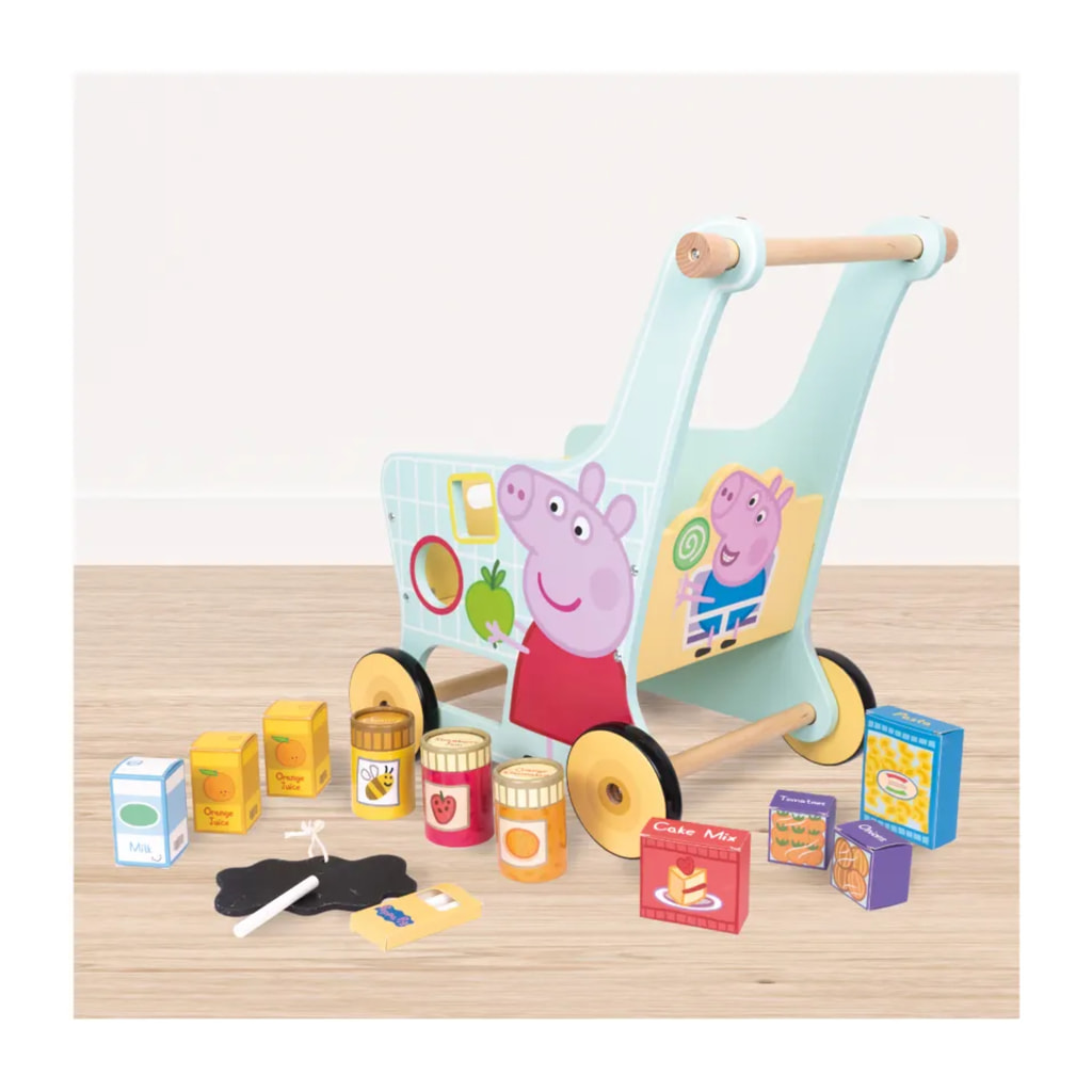 Peppa Pig Shopping Trolley Play Set