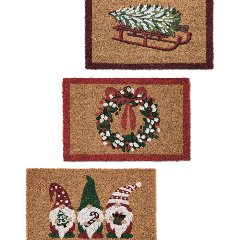 Christmas Coir Mat