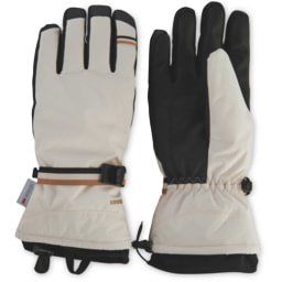 INOC Ladies' White Ski Gloves