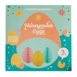 Easter Honeycomb Eggs 3 Pack