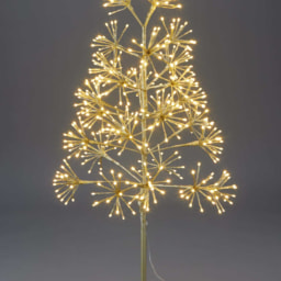 1.2m Gold LED Starburst Tree