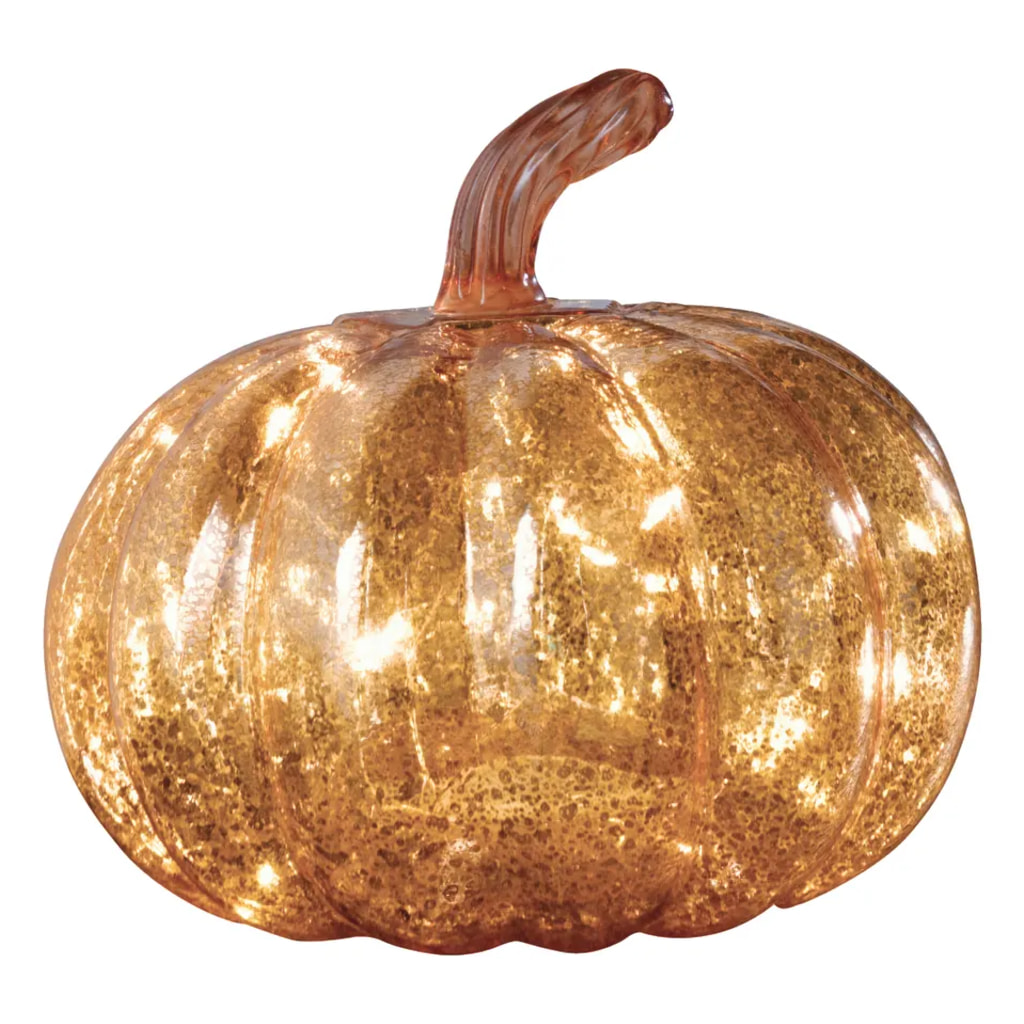 Light-Up Decorative Pumpkin