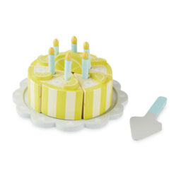Lemon Wooden Birthday Cake