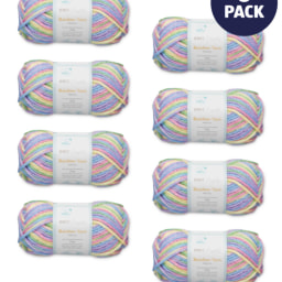 So Crafty Pastel Rainbow Yarn 8 Pack
